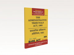 Commercial's The Administrative Tribunals Act, 1985 (AIBE) Diglot Edition