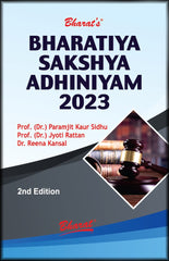 Bharat's Bharatiya Sakshya Adhiniyam 2023 - Book