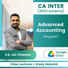 CA Inter Advanced Accounting (Regular) Video Lectures by CA Jai Chawla (Google Drive)