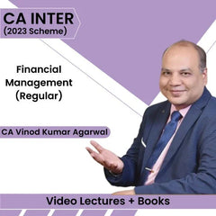 CA Inter (2023 Scheme) Financial Management (Regular) Video Lectures by CA Vinod Kumar Agarwal (Pendrive, 1.8 Views)