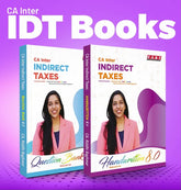 CA Inter IDT Handwritten Book (8.0) and Question Bank (8.0) Book by CA Riddhi Baghmar