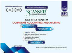 Shuchita Scanner CMA Inter Paper-10 Corporate Accounting and Auditing Green Edition