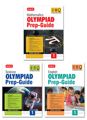 Class-1 Olympiad Prep-Guide Mathematics, Science and English Books (OPG Combo Pack) For SOF By MTG Learning