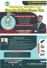 CA Inter Goods & Services Tax (Revision Mantra) Book by CA Sanchit Grover