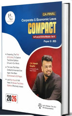 CA Final Corporate and Economic Laws (Compact – SPOM Set A & IBS) Book by CA Harsh Gupta