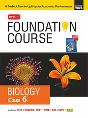 Foundation Course Biology Book for Class 6 by MTG Learning