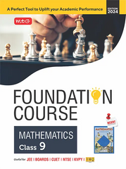 Foundation Course Mathematics Book for Class 9 by MTG Learning
