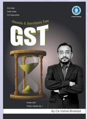 CA Inter GST Concept Book by CA Vishal Bhattad