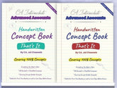CA Inter Advanced Accounts Handwritten Concepts Book "That's It" by CA Jai Chawla