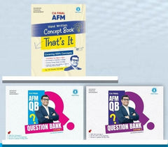 CA Final AFM (Concept & Question Bank) Combo Book Set by CA Pavan Karmele