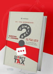 CA/CMA Inter Direct Tax (Q&A COMPILER) Book by CA Bhanwar Borana