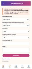 WellNexa Menopause Support Guide + Symptom Tracker App + Printable Toolkit | Perimenopause & Menopause Wellness