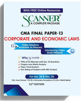 Shuchita Scanner CMA Final Paper - 13 Corporate and Economic Laws Green Edition