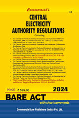 Commercial's Central Electricity Authority Regulations Bare Act book