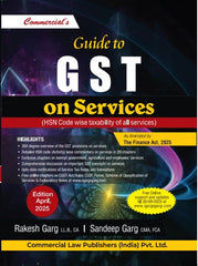 Commercial's Guide to GST on Services book by Rakesh Garg