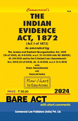 Commercial's INDIAN EVIDENCE ACT, 1872 Bare Act book