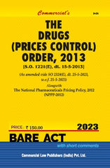 Commercial's Drugs (Prices Control) Order, 2013 Bare Act book