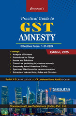 Commercial's Practical Guide to GST Amnesty Effective from 1-11-2024 book by V Raghuraman