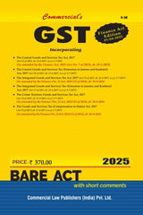 Commercial's GST (Finance Act Edition 1-4-2025) Bare Act book