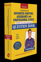 Commercial's A Handbook on Advanced Auditing, Assurance and Professional Ethics (Question Book) for CA Final by CA Abhishek Bansal