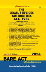 Commercial's Legal Services Authorities Act, 1987 alongwith Rules,1995 Bare Act book
