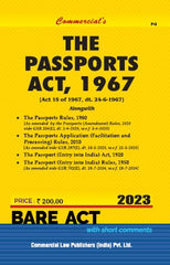 Commercial's Passports Act, 1967 Bare Act book
