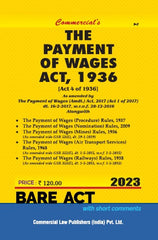 Commercial's Payment of Wages Act, 1936 Bare Act book