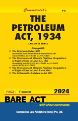 Commercial's Petroleum Act, 1934 alongwith Rules, 2002 Bare Act book
