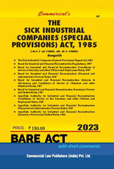 Commercial's Sick Industrial Companies (Special Provisions) Act, 1985 Bare Act book