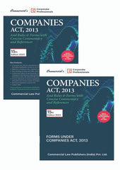 Bharat’s Companies Act, 2013 with Companies Rules & Forms (Set of 2 Volume)
