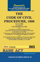 Commercial's Code of Civil Procedure, 1908 Bare Act book