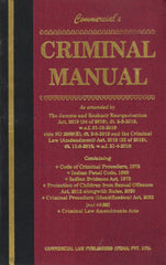 Commercial's New Criminal Laws—Criminal Manual (Pocket Edition) Bare Act book