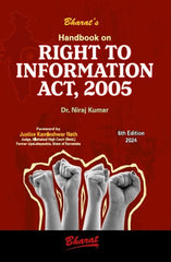 Bharats Handbook on Right to Information Act, 2005 by Dr Niraj Kumar
