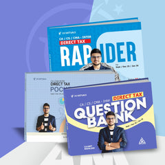 CA Inter Direct Tax Exam Kit (Set of 3 Books) by CA Amit Mahajan