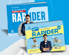 CA Inter DT & IDT Rapider 2.0 (Combo) book set by CA Amit Mahajan