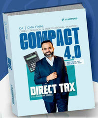 CMA Final Direct Tax & International Taxation (COMPACT 4.0) A Handwritten Notes by CA Bhanwar Borana