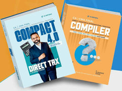 CA/CMA Final Direct Tax & International Taxation (Q&A COMPILER + COMPACT 2.0) Combo Books Set by CA Bhanwar Borana