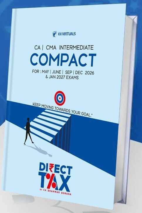 CMA Inter Income Tax COMPACT A Handwritten Notes by CA Bhanwar Borana