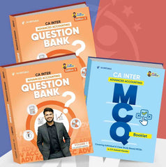 CA Inter Advanced Accounting (Question Bank + MCQ) Books by CA Aakash Kandoi
