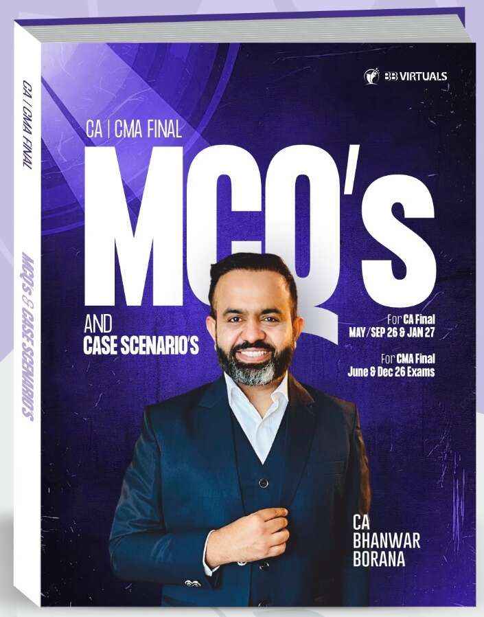 CMA Final Direct Tax MCQ Book by CA Bhanwar Borana