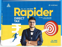 CA Inter Direct Tax Rapider Book by CA Amit Mahajan