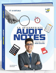 CA Inter Audit (Notes) Book by CA Shubham Keswani