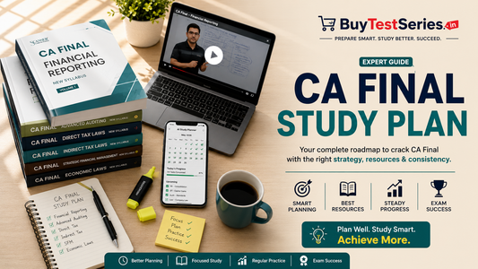CA Final Study Plan for Working Students: A Practical Guide to Clear Exams Without Quitting Your Job