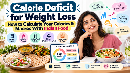 Calorie Deficit for Weight Loss: How to Calculate Calories & Macros With Indian Food