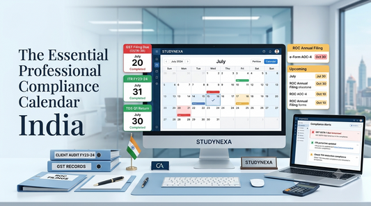 CA Firm Compliance Calendar 2026-27: GST, ITR, TDS and ROC Due Dates BuyTestSeries.in