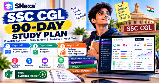 How to Complete the SSC CGL Syllabus in 90 Days - BuyTestSeries.in