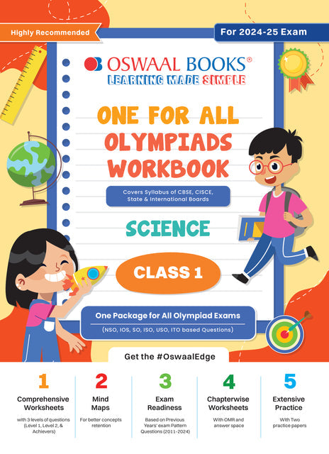 One For All Olympiad Workbook Class 1 Science by Oswaal Books