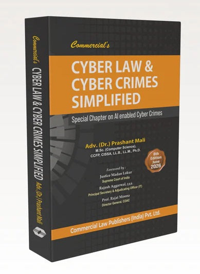 Commercial's Cyber Law & Cyber Crimes Simplified - Book By Adv. (Dr.) Prashant Mali