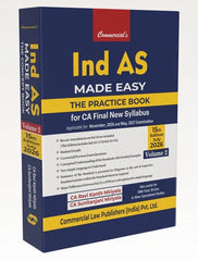 Commercial's Ind As Made Easy (Volumes 1 & 2) - Books By Ravi Kanth Miriyala & CA Sunitanjani Miriyala