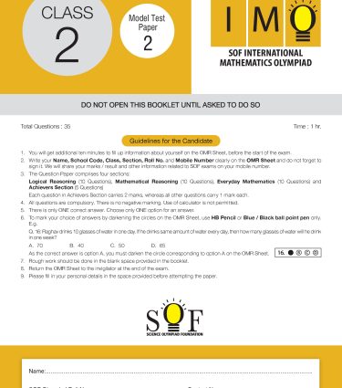 IMO Class-3 Olympiad Previous Years Papers (PYP - Set A and B) Mathematics Book by MTG Learning